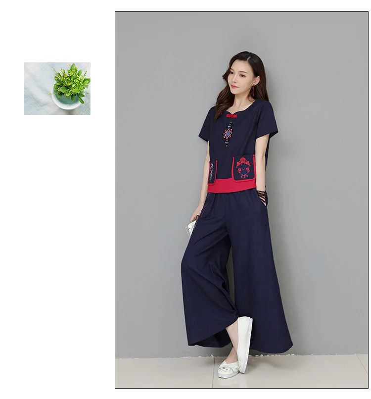 Китайское платье Cheongsam льняное женское традиционное китайское стильное платье Cheongsam женское платье с коротким рукавом Qipao платье с национальным принтом