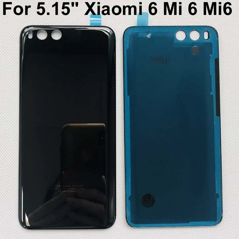 Новинка для 5 15 &quotXiaomi 6 Mi Mi6 M6 крышка аккумулятора из керамики или стекла корпус