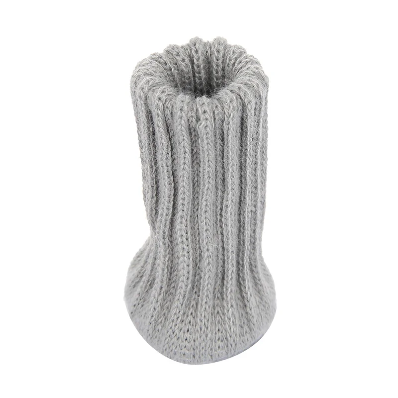 Чехлы для ножек мебели протектор ног двойные Вязаные чехлы стола стула