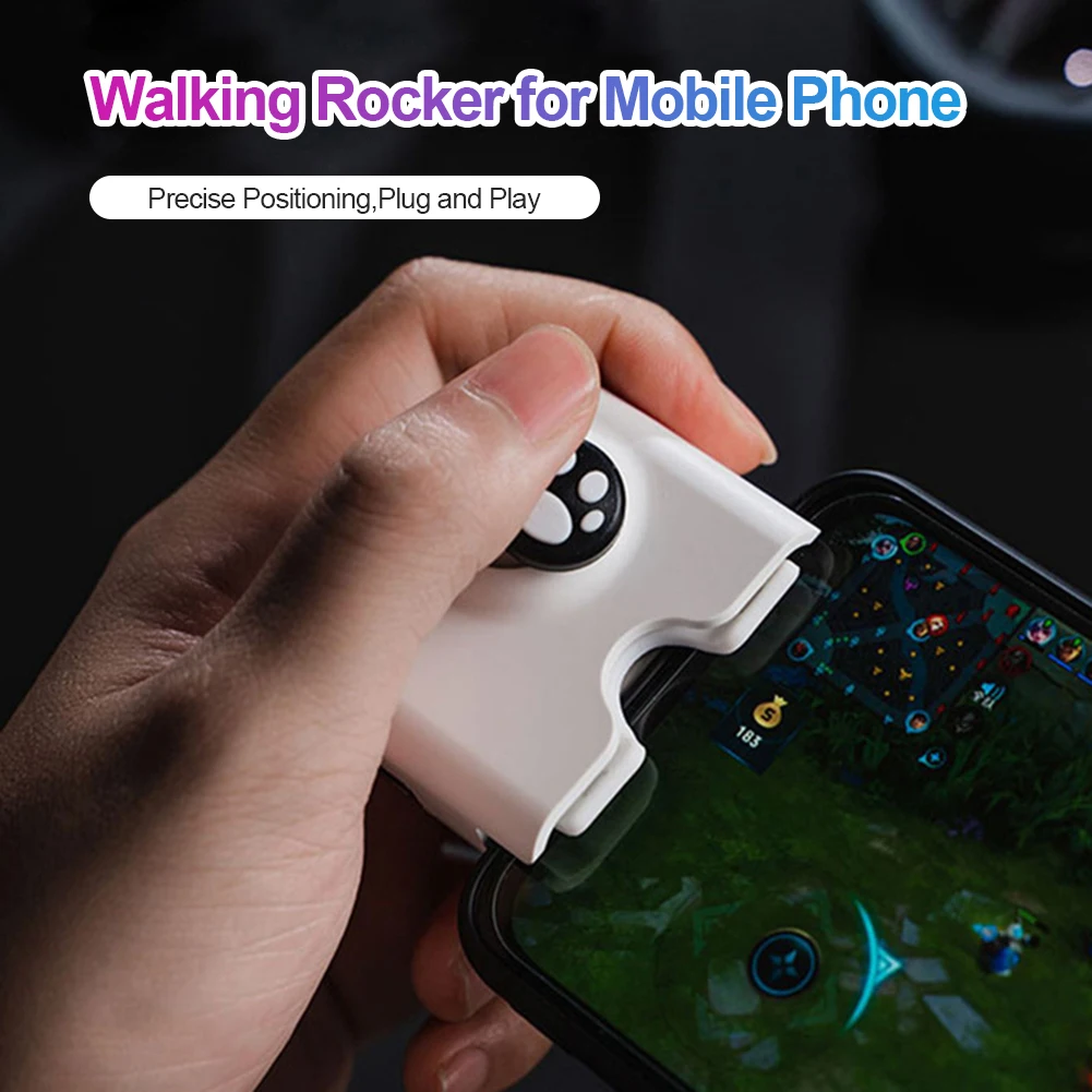 

New Game Controller Mobile Phone Gamepad Grip Rocker Handle Tablet Controller Phone Joystick For Genshin Impact Mobile Legends