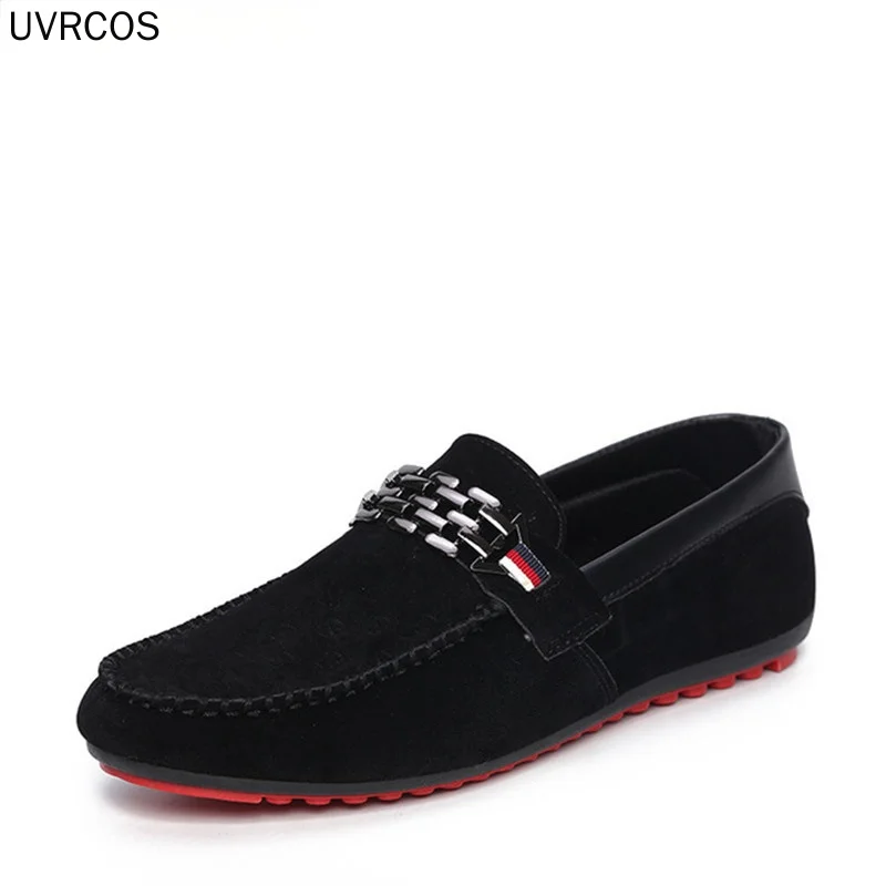 

New Fashion Men Flats Light Breathable Shoes Shallow Casual Shoes Men Loafers Moccasins Man Sneakers Peas Driving Shoes