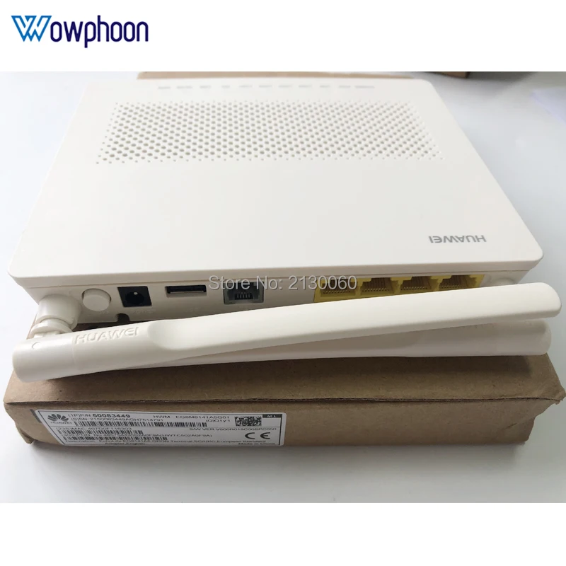 SC UPC оптовая цена 50 шт. Huawei EG8141A5 gpon ont onu 1GE + 3FE WiFi модем 100% новая английская прошивка