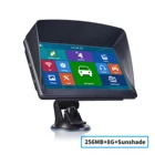 Автомобильный GPS-навигатор, 7 дюймов, 8 ГБ ОЗУ, 256 Мб FM Bluetooth AVIN, новейшие карты Европы, спутниковая навигация, gps-навигаторы для грузовиков