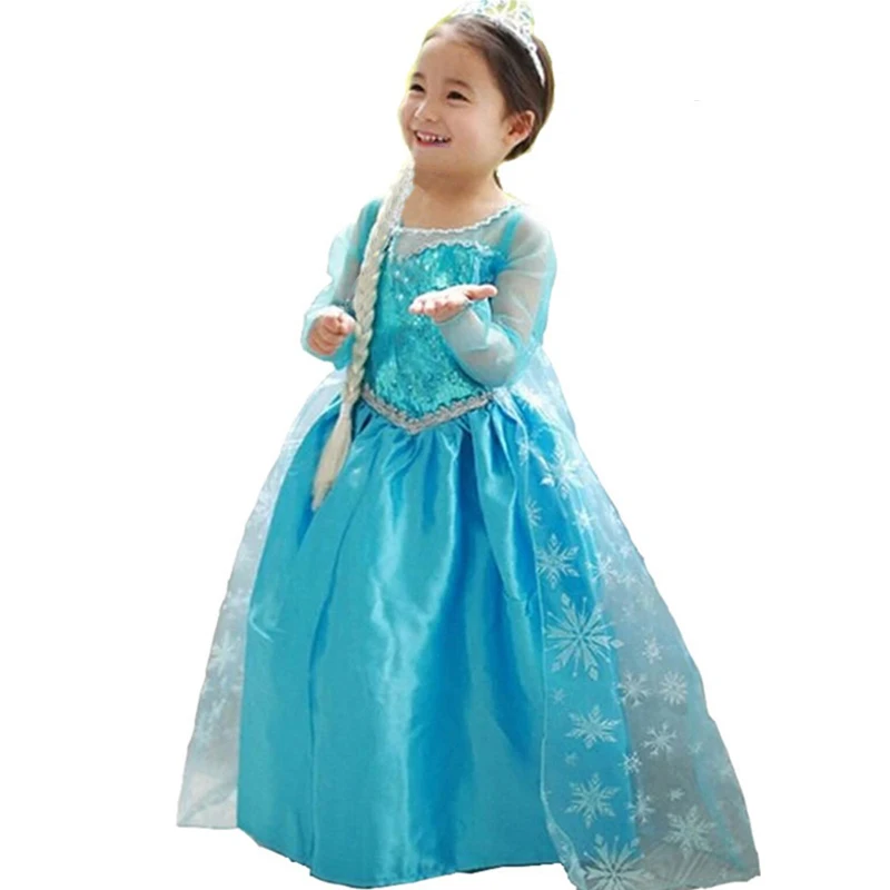 Fancy Girls Princess Costume Children Summer Clothes Gilrs Party Dresses Kids Halloween Carnival Cosplay Dress Vestido | Детская одежда