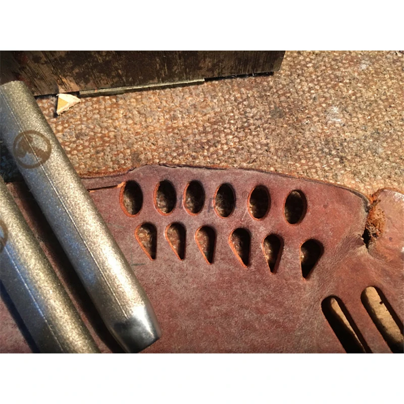 Перфоратор для отверстий в кожаном ремешке 5 Х9 мм|Ножи| |