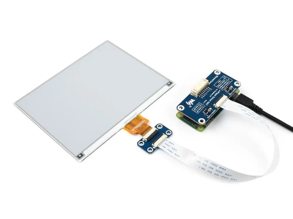Waveshare 5 83 дюйма E Бумага Ink Дисплей шляпа для Raspberry Pi 648 × 480 Пиксели черный/белый цвет