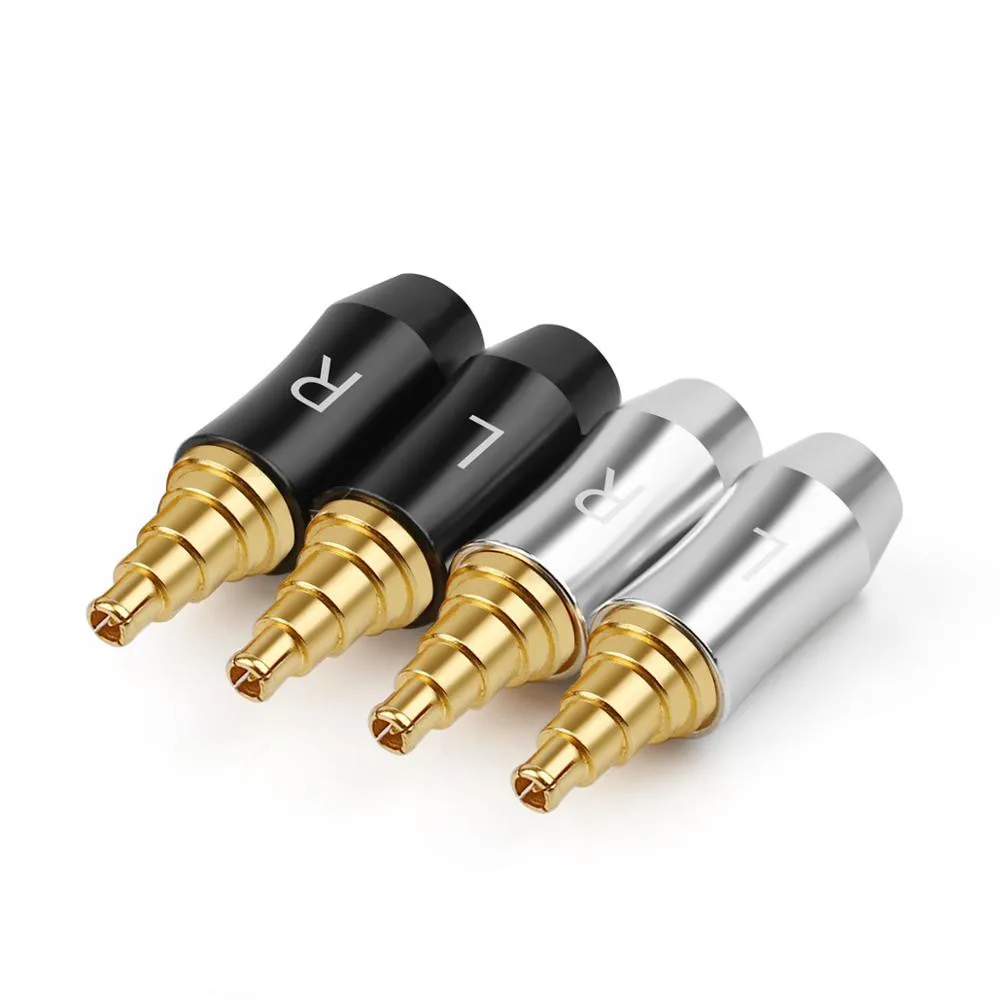 

Audio Jack Earphone Pin Male Adapter Beryllium Copper Gold For IE40 Pro Headphone Plug HIFI For Pin ie 40 pro Connector DIY