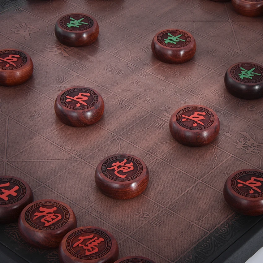 Высшее качество Африканский палисандр китайский Шахматный набор складной 32