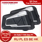 Bluetooth-гарнитура для мотоцикла, Bluetooth, FM-радио, 2 комплекта, 1200 м