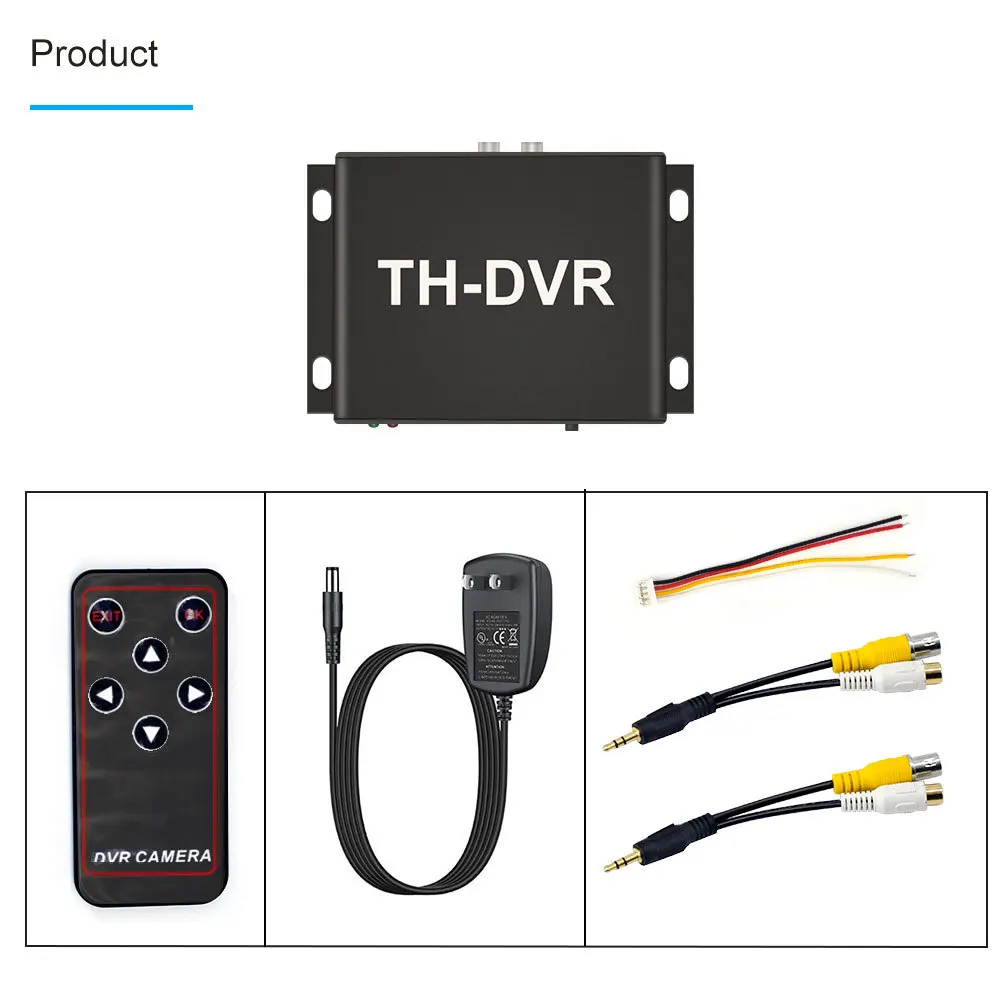 Мини-видеорегистратор с TH-DVR и датчиком движения устройство для записи видео
