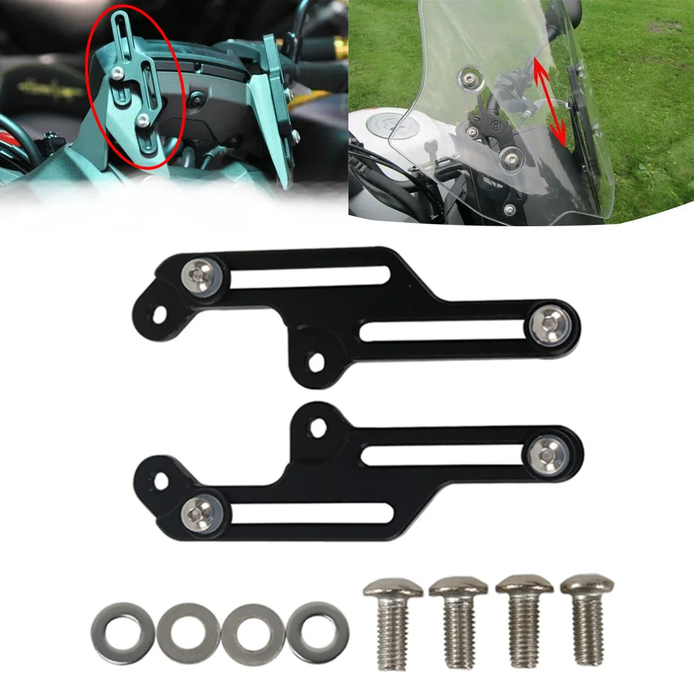 Регулируемый кронштейн для лобового стекла мотоцикла Алюминиевый Регулятор