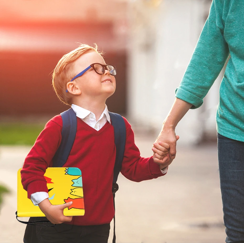 

Pokemon Card book Portable Storage Case with Removable Sheets Holds Up to 200 Cards-Toys Gifts for 3-8 Year Old Boys Girls