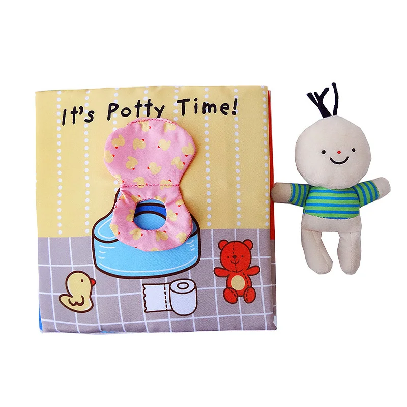 Детская развивающая книга-головоломка для чтения на возраст 0-3 года | Игрушки и