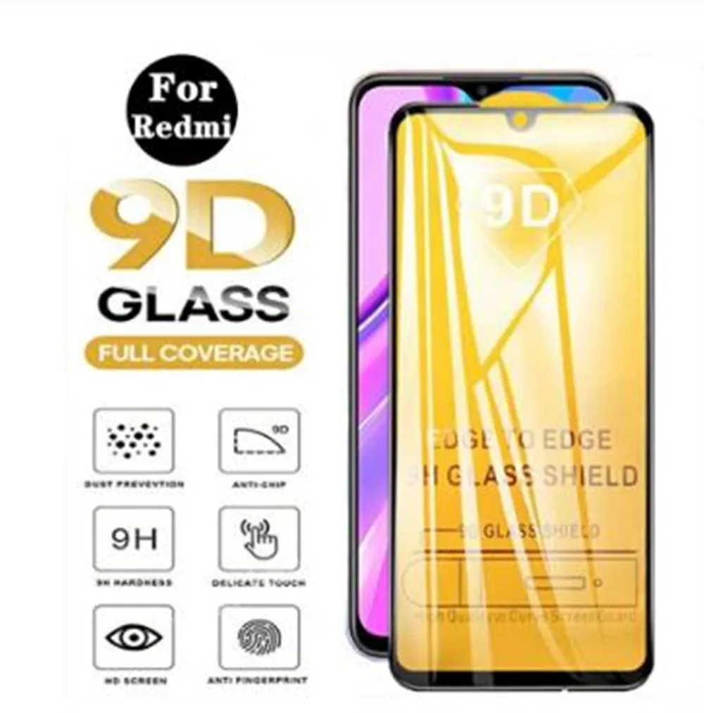 

Защитное стекло для Xiaomi Redmi 7 8 8A 9 9A 9C, закаленное стекло Note 9S 10 Pro Max K30 K40 10X 10S 4G, защита экрана