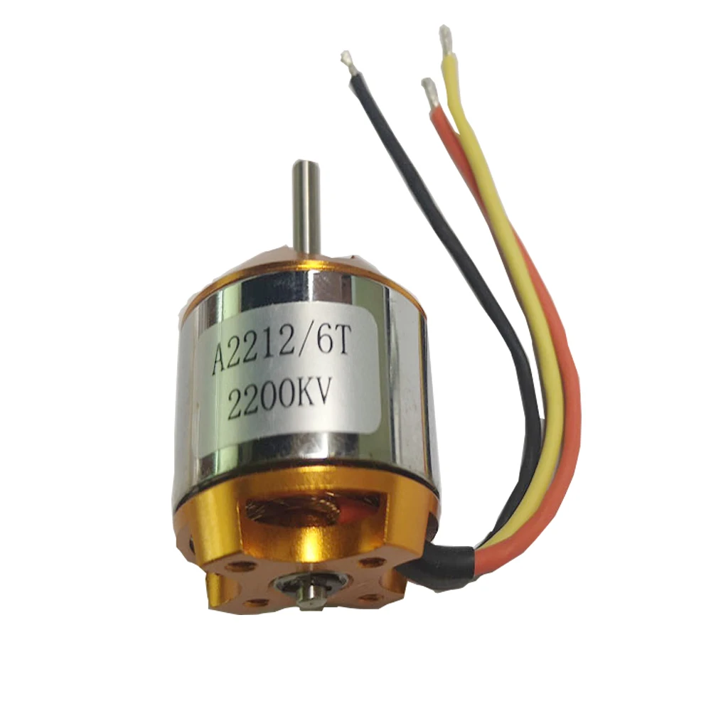 W1212 двигатель A2212/6 T 2200KV бесщеточный для RC самолета многоскоптер Outrunner DIY Горячая