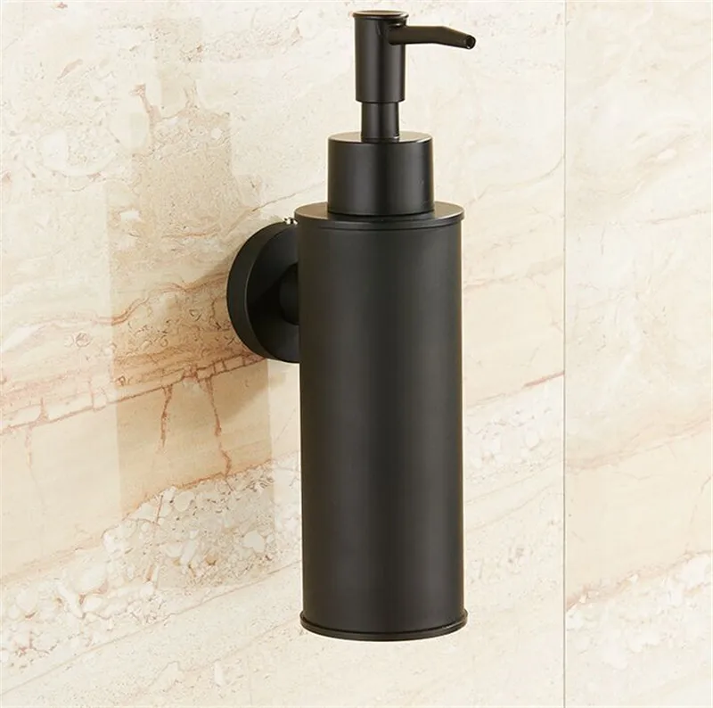 Liquid Soap Dispenser Hand Kitchen Sink Soap Container 304 Stainless Steel Gold Bathroom Shampoo Holder Wall Mounted Bottle