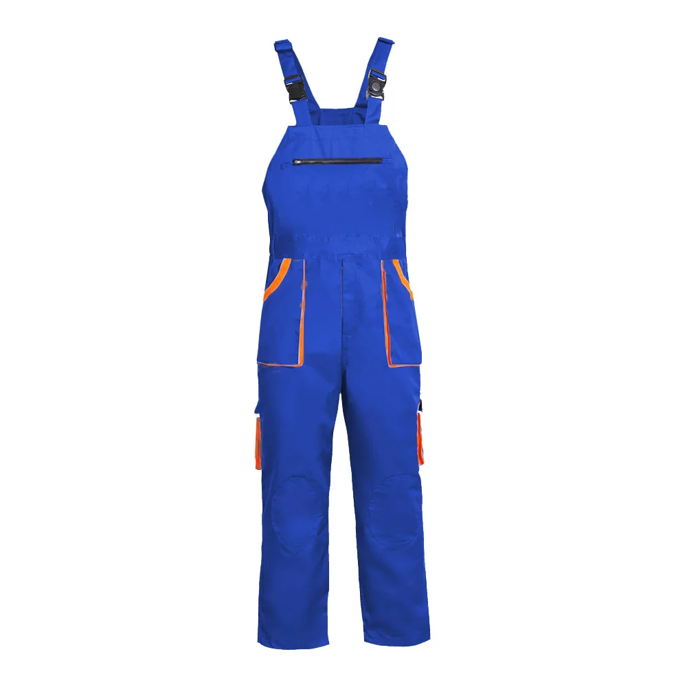 Bib Overalls Men Women Work Clothing Plus Size Protective Coveralls Strap Jumpsuits with Pockets Uniforms Sleeveless Pants | Безопасность