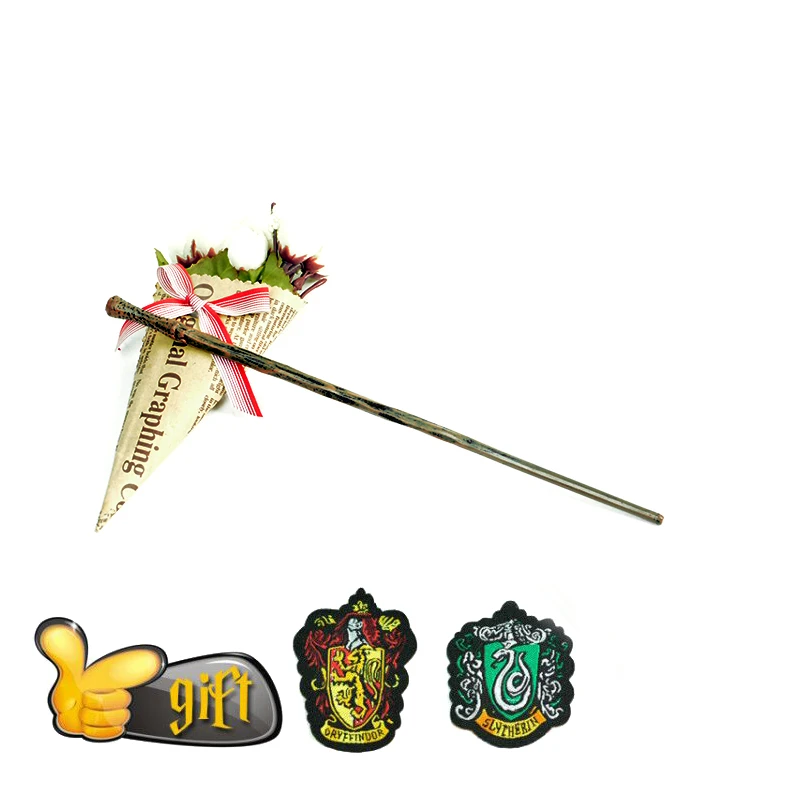 Волшебная палочка Гончаров Косплей большой Рон мини палочки металлический