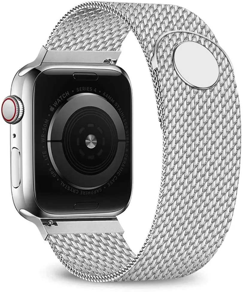 Strap For watch band 44mm 40mm 38mm 42mm 44 mm Magnetic Loop Stainless Steel Metal correa bracelet iWatch 3 4 5 6 se band