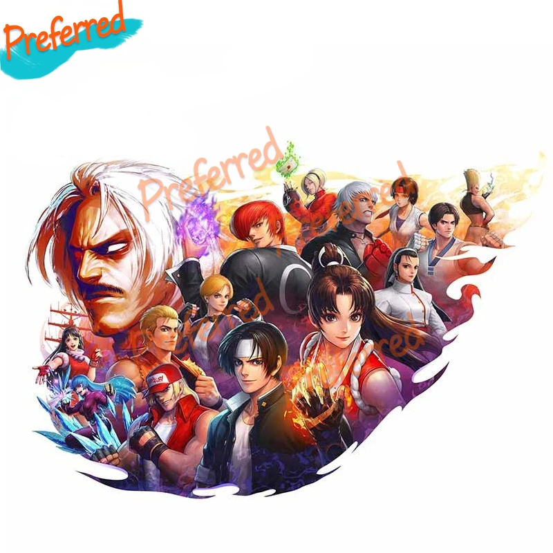 Персональная наклейка с персонажами мультфильма «Король бойцов»