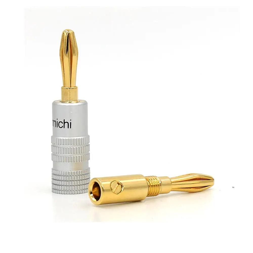 10 шт. позолоченные штекеры для наушников ATAUDIO Hi-Fi НАКАМИЧИ FLM | Электроника