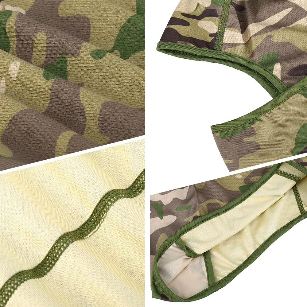 Тактическая Маска Балаклава Шлем Полный Лицо Шарф армейская Военная Рыбалка Бег