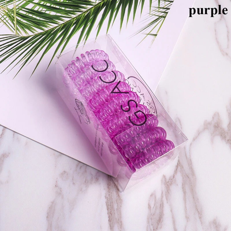 Женские резинки для волос в виде телефонных колец 9 шт./кор. | Дом и сад