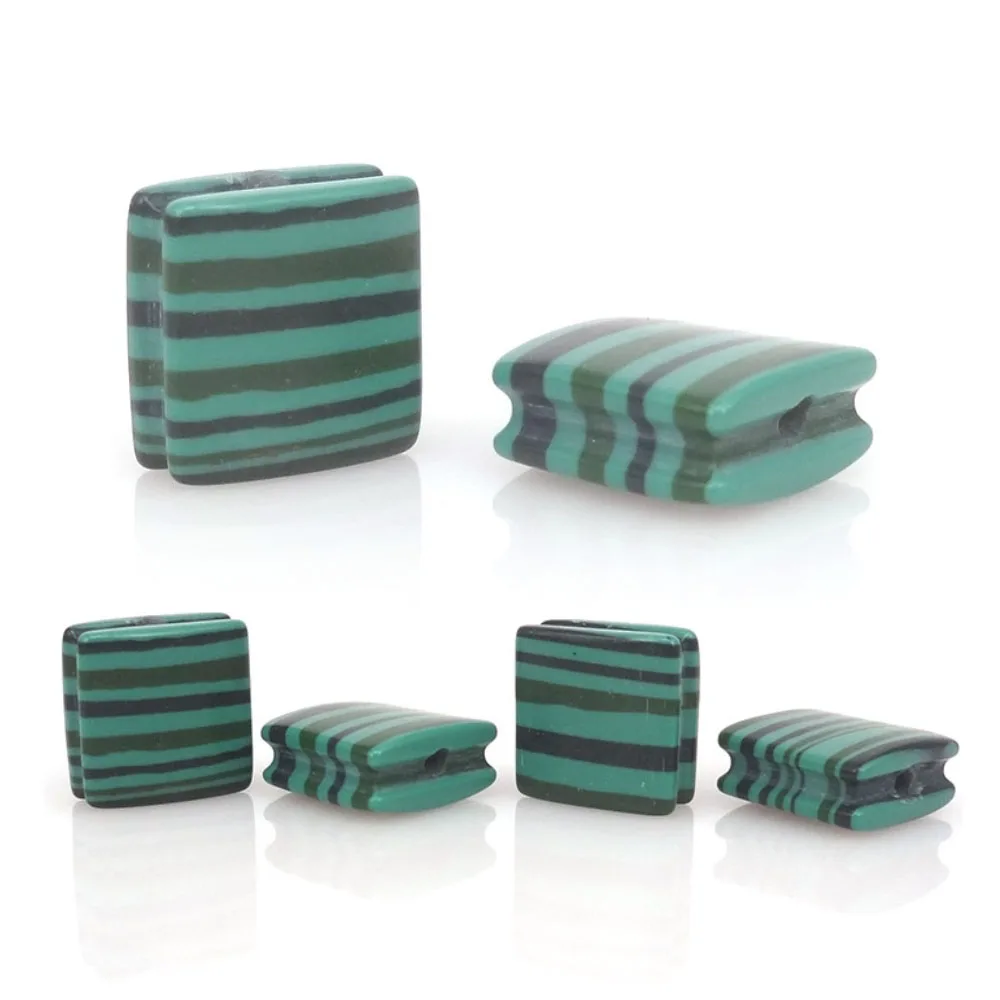 10 шт. бусины из Малахита для браслетов|stone beads|malachite cabochonfashion beads |