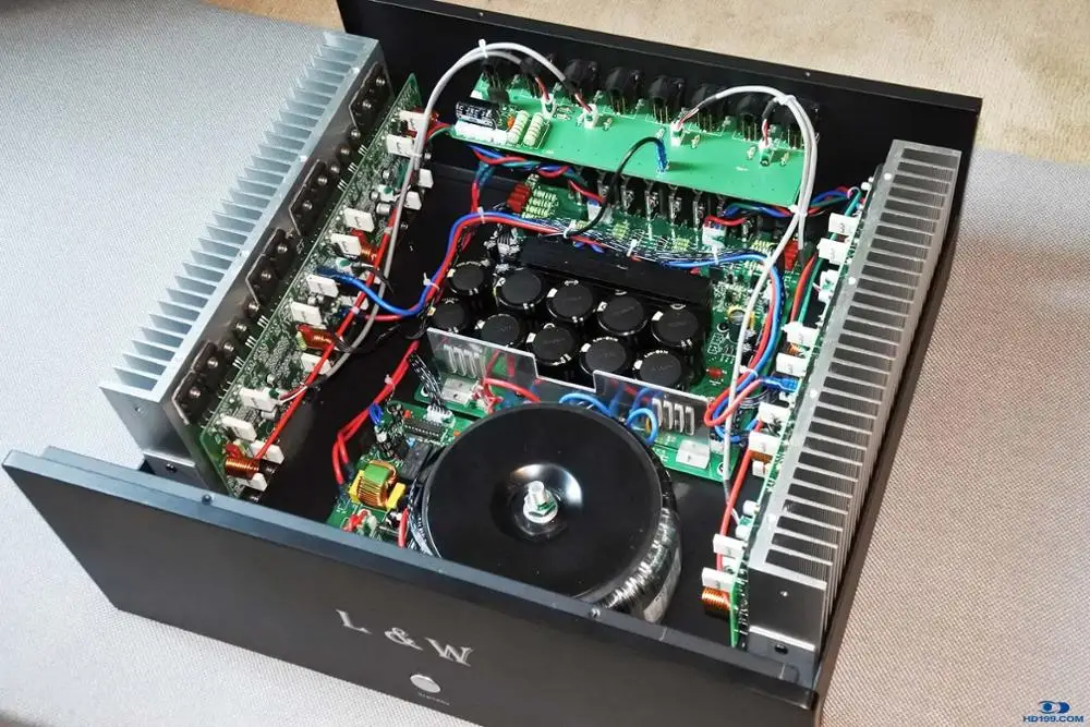 

Wentins 7.1 Preamp Hv-a1+l&w At8200 8-channel Pure Power AMP Dual 11 And 12 Special Suit