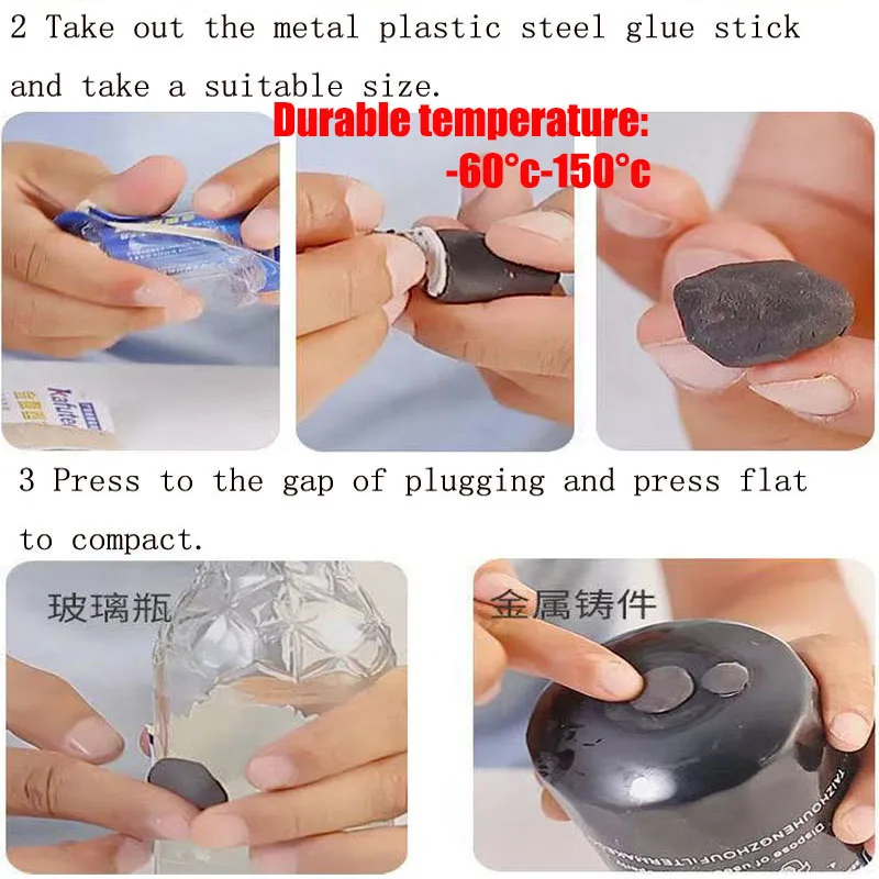 20g 50g Kafuter Metal Repairing Adhesive Super Glue Iron Steel Auto Radiator Water  Tiles  Caulking  Waloc Glue  Reformation