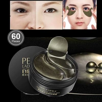 golden collagen black pearl eye mask 60pcs remove dark circles anti aging repair eye erinkles gel patches pads