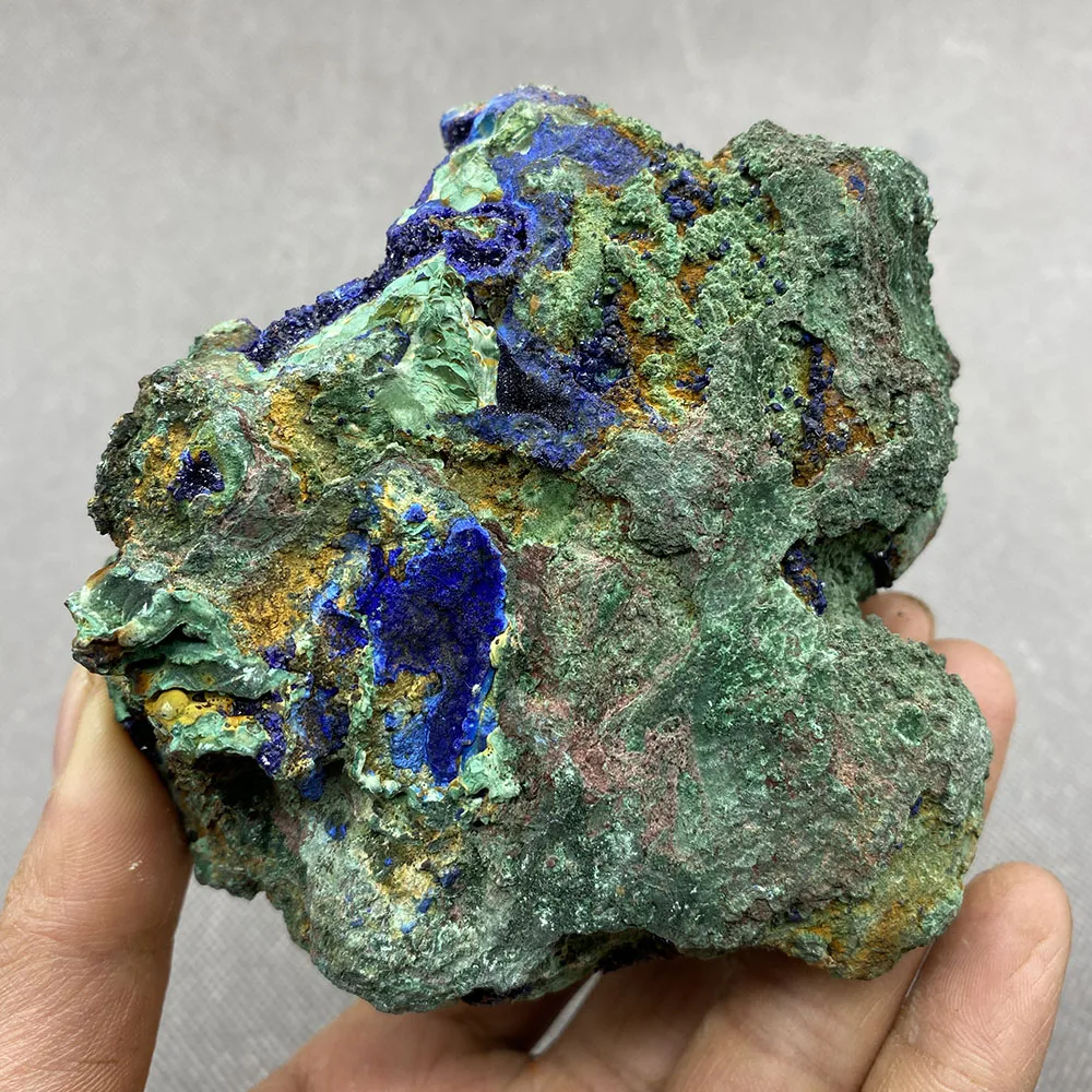 

Natural azurite mineral cristal espcime da provncia de anhui, china
