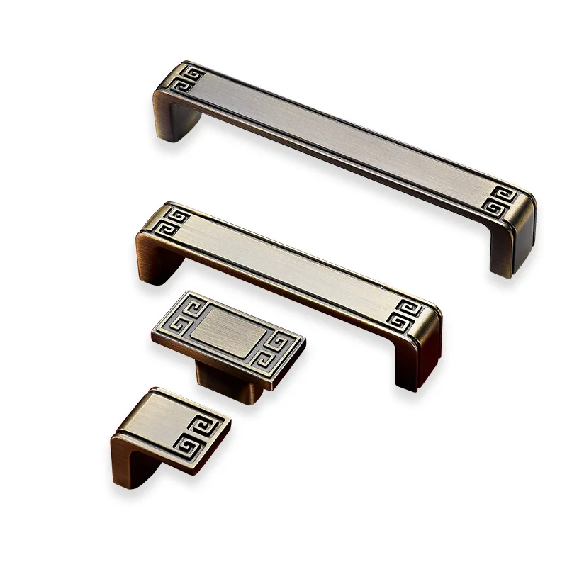 Античная кухонная мебель из цинкового сплава шкафчик для обуви ручки Азиатский