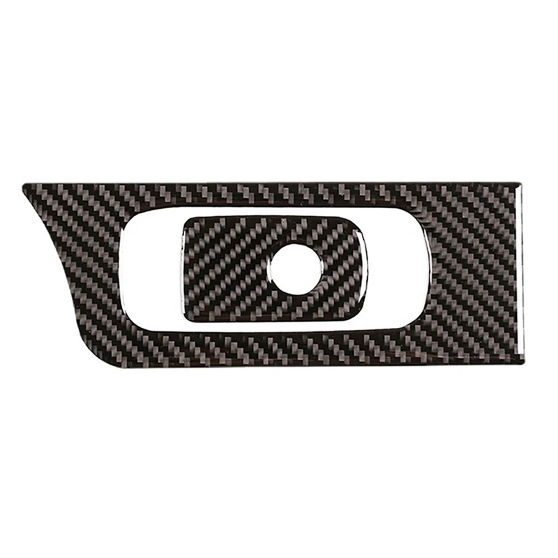 

Car Soft Carbon Fiber Co-Pilot Storage Box Bowl Cover Trim for Tiguan 2010-2016