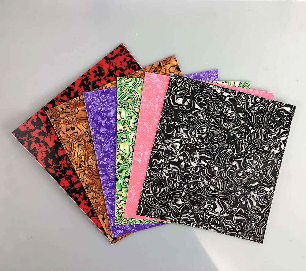 pleroo custom gitarre pickgaurd 24cm 50cm diy elektrische gitarre pick guard blank material blatt gitarre teile alle farben free global shipping