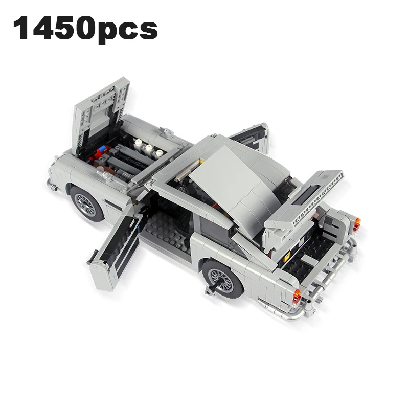 

1450pcs Set Compatible For Classic Car Building Blocks Bricks Race Car Mockup Mounting Car Power Ranger Children's toys