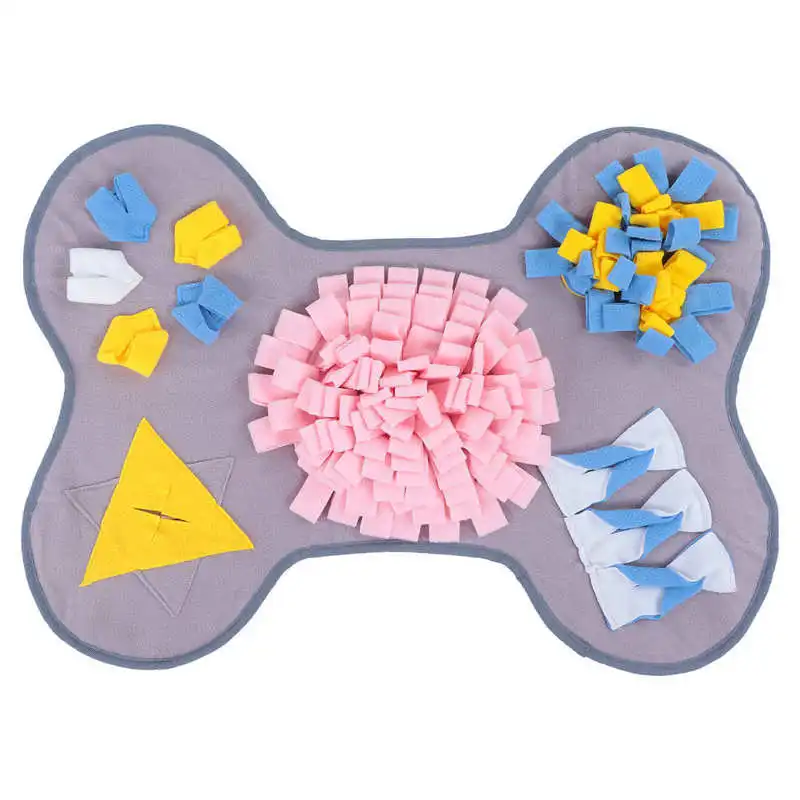 

Chew Bone Slipper Squeaky Ball Dog Toys eco-friendly material Pet Sniffing Pad Dog Training Feeding Mat Interactive Pet Mat