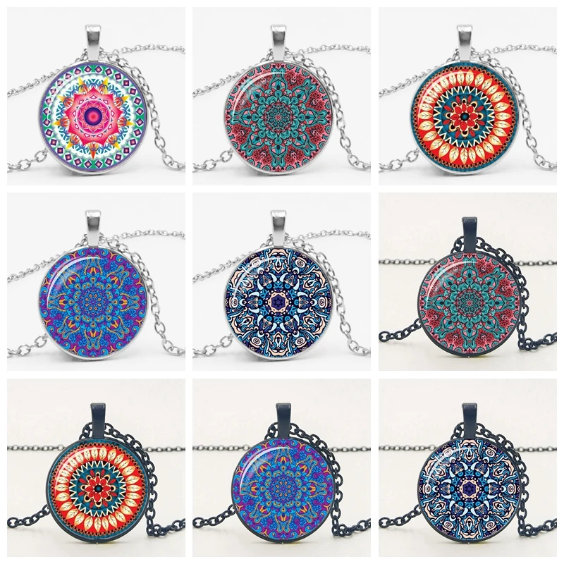 Горячее предложение! Распродажа! Ожерелье с подвеской в этническом стиле Мандала