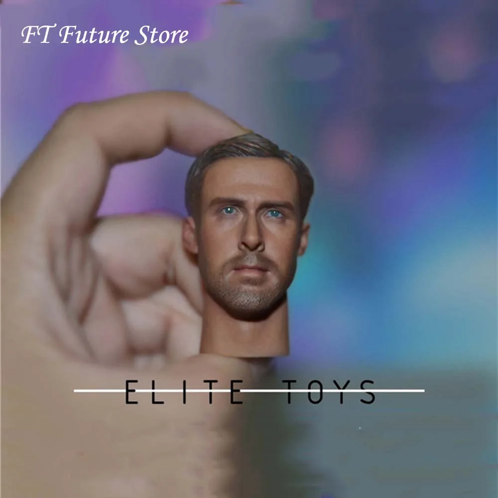 

ELEVEN Blade Runner Ryan Gosling Head Sculpt 1/6 Silverwing Killer 2049 Male Carved Accessory Model for 12'' Action Figure Model