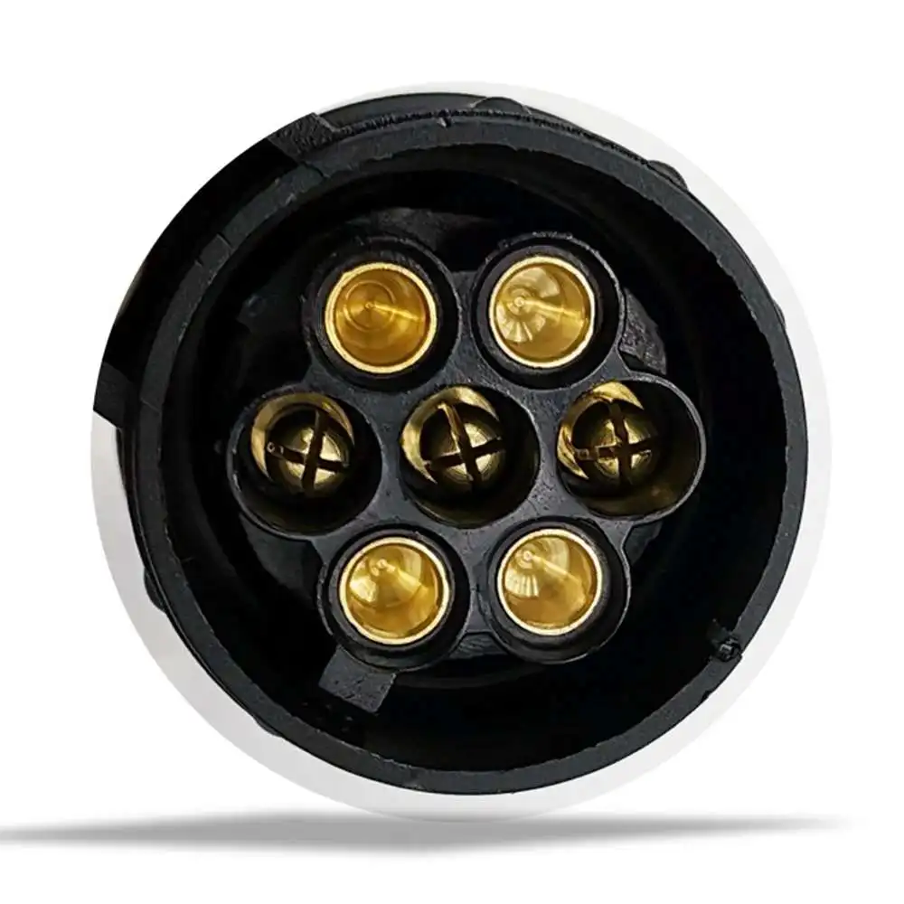

Durable 13 To 7 Pin Trailer Adapter Trailer Wiring Connector Socket Plug 12V
