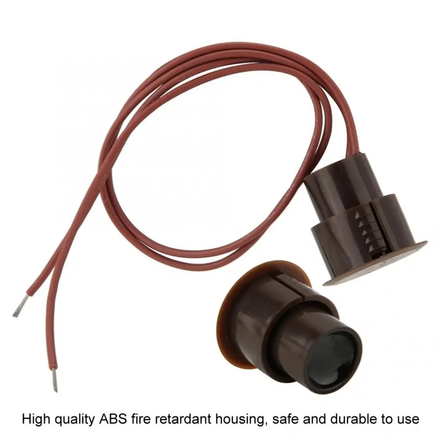 Проводной NC Тип Магнитная сигнализация двери окна контакт Сенсор детектор MR 36