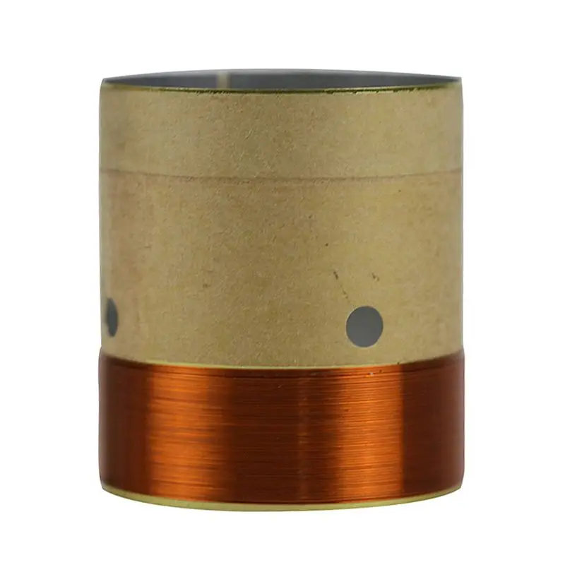 1 пара 38 5 мм динамик звуковая катушка белый алюминиевый воздушный выход для