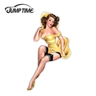 JumpTime 13 см x 7,2 см винтажная Сексуальная наклейка для автомобиля виниловая наклейка для ноутбука, планшета, шлема, мотоцикла, бампера, автомобильные аксессуары