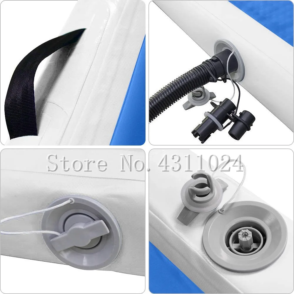 Скидка Бесплатная доставка 7x2x0,2 м надувной воздушный трек надувной гимнастика для обучения 8 дюймов Толщина Airtrack коврики с электрическим стартеро...