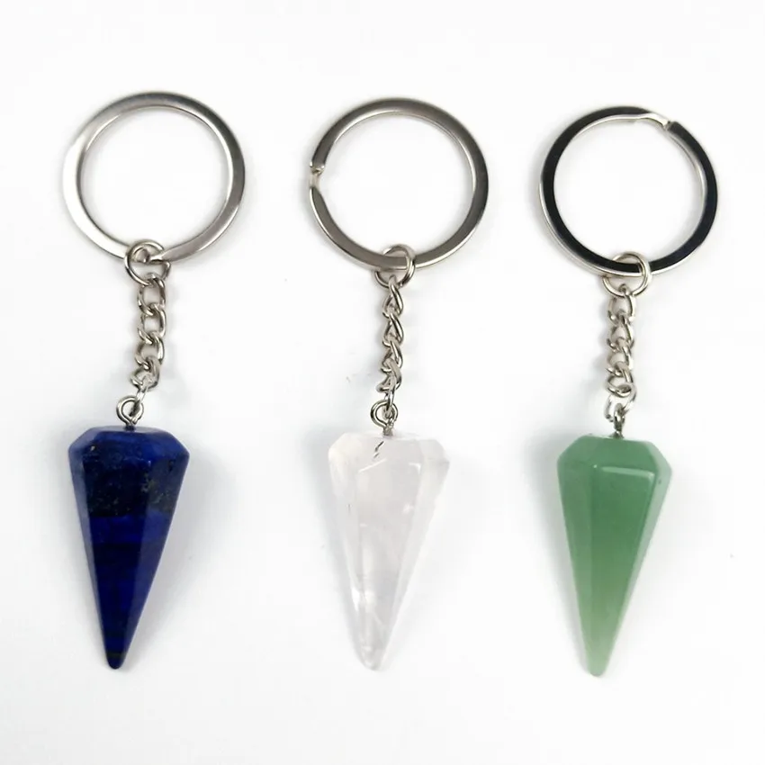 Трендовая серебряная круглая шестиугольная Пирамида тигровый глаз камень