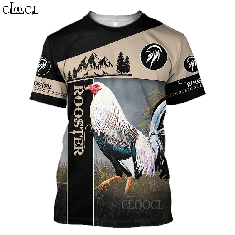 

CLOOCL Newest Popular Animal Rooster Clothing Men Women 3D Print T-Shirt Casual Harajuku Streetwear Tops Drop Shipping