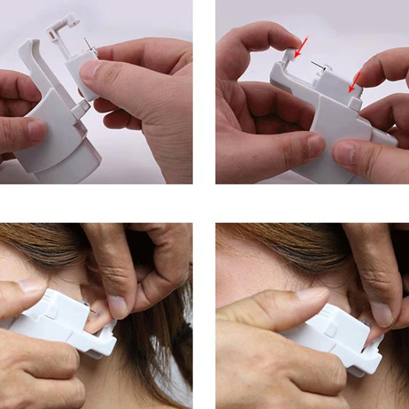 1 шт. набор инструментов для прокола ушей | Красота и здоровье