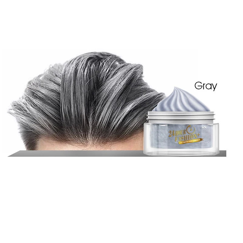 Одноразовый крем для окрашивания волос мужчин стилизованная краска моющийся