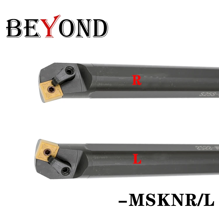 

BEYOND MSKNR S25S-MSKNR12 S20R-MSKNR12 Internal Turning Tool Holder Lathe cutter MSKNL 25mm Carbide inserts CNC Boring Bar