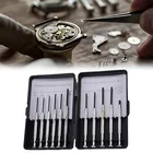 Набор прецизионных отверток 11 шт.компл., многофункциональные ремонтные инструменты для дома, кемпинга, инструменты для часовщиков, набор инструментов для ремонта часов
